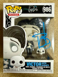 Johnny Depp Signed Corpse Bride Victor With Scraps Funko Pop! #986 With JSA COA