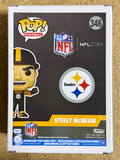 Will Howard QB Signed Pittsburgh Steelers Steely McBeam #346 Funko Pop! JSA COA