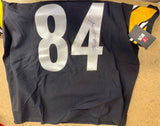 Antonio Brown “AB” Signed On Field Size 52 NFL Pittsburgh Steelers Jersey With JSA COA