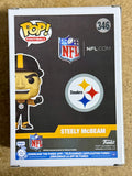 Chris Boswell Signed Pittsburgh Steelers Steely McBeam #346 Funko Pop! JSA COA