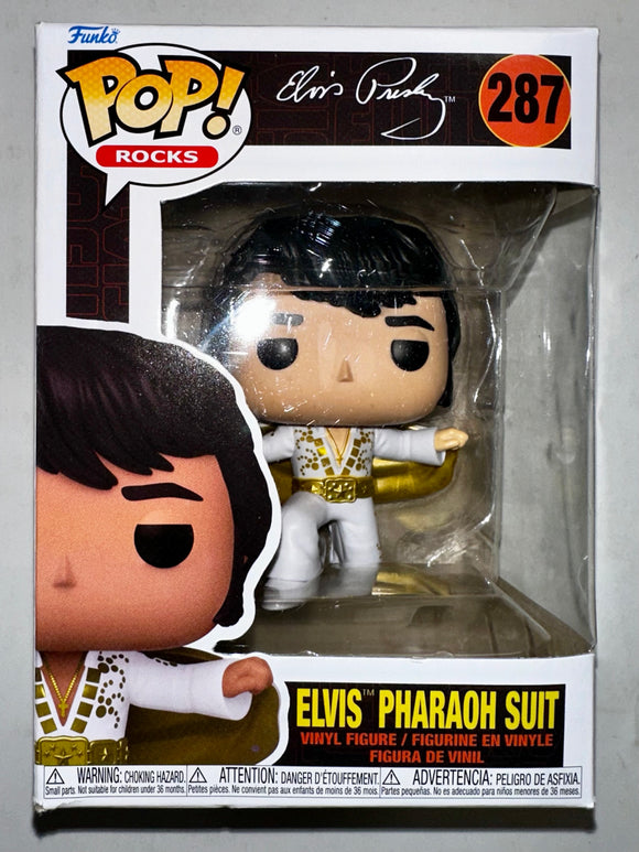 Funko Pop! Rocks Elvis Presley #187 Pharoah Suit 2023