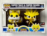 Funko Pop! Games Super Tails & Super Silver 2-Pack Sonic Vaulted 2020 Exclusive