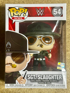 Funko Pop! WWE Sgt. Slaughter #54 Hall Of Fame 2004 Vaulted 2018