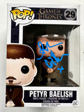Aidan Gillen Signed Lord Petyr “Littlefinger” Baelish Funko Pop! #29 Game Of Thrones With JSA COA