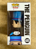 Paul Williams Signed Penguin #485 Batman Animated Series Funko Pop With JSA COA