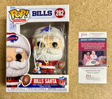 Ryan Fitzpatrick Signed NFL Buffalo Bills Santa Funko Pop! #282 With JSA COA