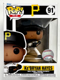 Funko Pop! MLB Ke’Bryan Hayes #91 Pittsburgh Pirates Baseball Third Baseman 2023