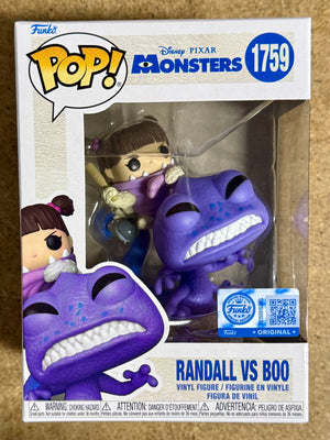 Funko Pop! Disney Pixar Randall Vs Boo #1759 Monsters Inc 2026