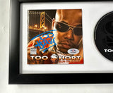 Framed Rapper Too Short Signed Blow The Whistle CD Booklet With PSA/DNA COA