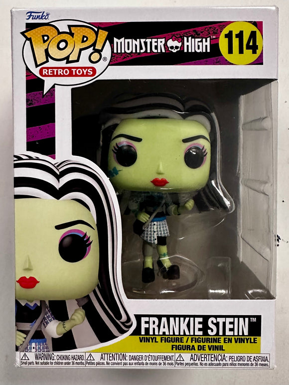 Funko Pop! Retro Toys Frankie Stein #114 Monster High Fashion Doll 2023