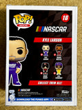 Funko Pop! NASCAR Driver Kyle Larson Hendrick Cars 2022 #16 With JSA COA