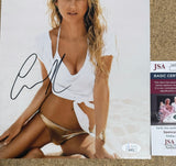 Anna Kournikova Signed Tennis Player & Model 8x10 Photo With JSA COA