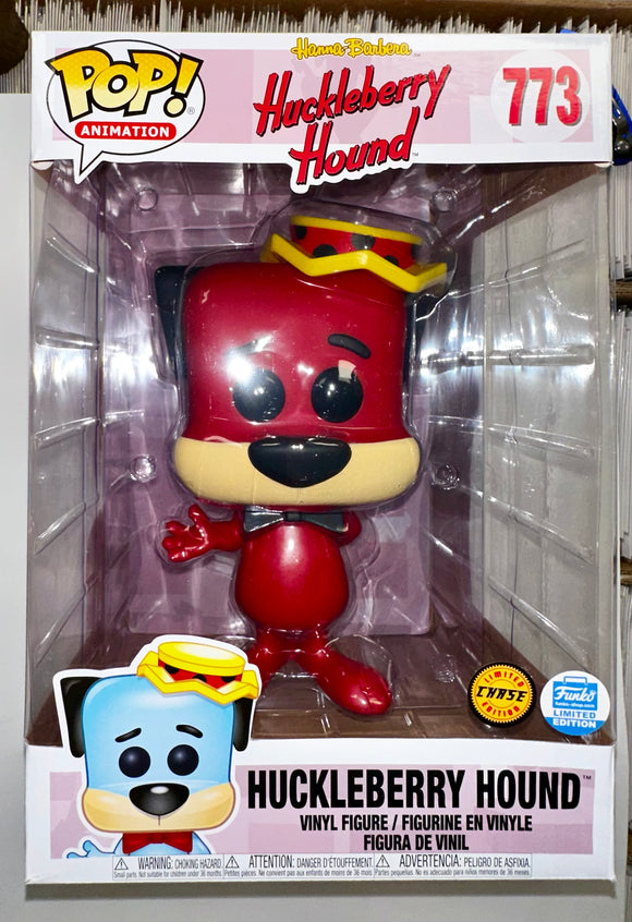 Funko Pop! Animation 10” Red Chase Huckleberry Hound #773 Hanna Barbera 2020 Exclusive