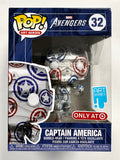 Funko Pop! Art Series Captain America #32 Marvel Avengers Target 2021 Exclusive