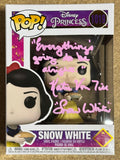 Katie Von Till Signed Princess Snow White Funko Pop! #1019 Disney With OC Marketing COA