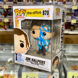 John Krasinski Signed Jim Halpert The Office Funko Pop! #870 With JSA COA