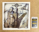 Three Days Grace Complete Band Signed 2003 Self Titled Vinyl With JSA COA