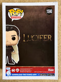 Tom Ellis Signed Lucifer NYCC Fall Con Funko Pop! #1590 Exclusive With JSA COA