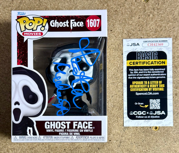 Heather Matarazzo Signed Ghost Face Scream 2024 Funko Pop! #1607 With JSA COA