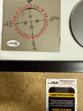 David Ellefson Of Megadeth Signed “Cryptic Writings” (1997) CD Booklet With JSA COA
