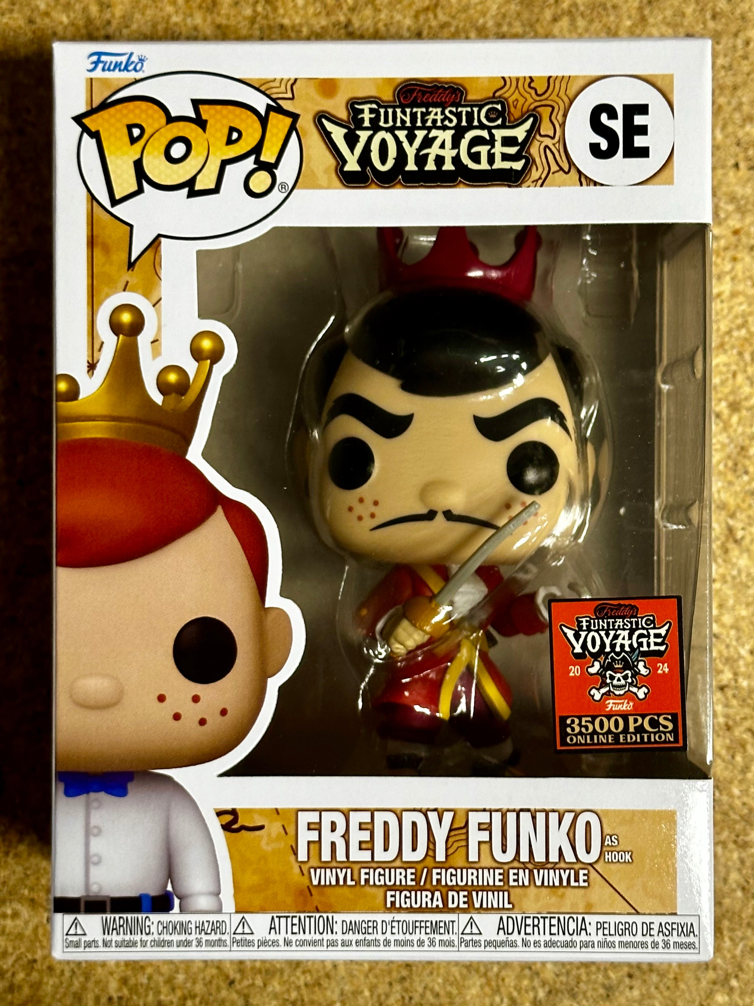 Funko Pop! Freddy As Captain Hook SE Funtastic Voyage 2024 LE3500