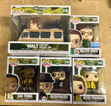 Funko Pop! Television Gus Fring, Walter White Jesse Pinkman Breaking Bad 2026 Set Of 5