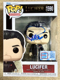 Tom Ellis Signed Lucifer NYCC Fall Con Funko Pop! #1590 Exclusive With JSA COA