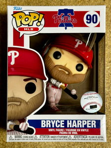 Funko Pop MLB Bryce Harper #90 Philadelphia Phillies Baseball Right fielder 2024