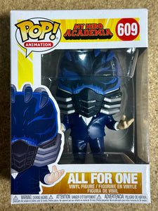 Funko Pop! Animation All For One With Mask #609 My Hero Academia 2019 Vaulted