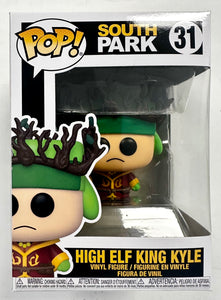 Funko Pop! Animation High Elf King Kyle Broflovski #31 South Park 2021 Vaulted