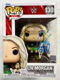 Liv Morgan Signed WWE Wrestling Funko Pop! With Championship #130 With JSA COA