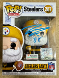 Pat Freiermuth Signed NFL Pittsburgh Steelers Santa Funko Pop! #287 With JSA COA