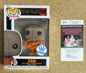 Quinn Lord Signed Trick R Treat Sam Funko Pop! #1243 FS Exclusive With JSA COA