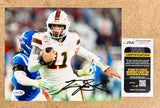 Carson Beck Signed University Of Miami QB 8x10 Photo With JSA COA Cardinals