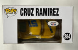 Cristela Alonzo Signed Cruz Ramirez #284 Cars 3 Vaulted Funko Pop! With PSA/DNA COA