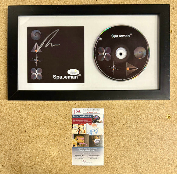 Singer & Actor Nick Jonas Signed Spaceman Framed CD Booklet With JSA COA