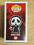 Tony Cecere Signed Ghost Face Scream 2024 Funko Pop! #1607 With JSA COA