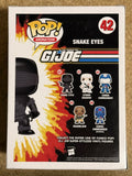 Ray Park Signed GI Joe Snake Eyes Vaulted Funko Pop! BAIT Exclusive #42 PSA/DNA COA