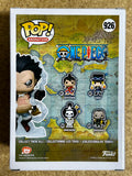 Colleen Clinkenbeard Signed Gear Four Luffy Funko Pop! #926 One Piece Exclusive With JSA COA