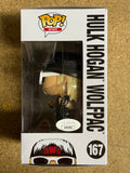 WWE Hollywood Hulk Hogan Signed 2024 NWO Funko Pop! #167 With JSA COA