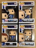 Funko Pop! Movies Varsity Blues Billy Bob, Coach Kilmer, Mox & Charlie Tweeder Complete Set Of 4