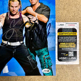 Matt & Jeff Hardy The Hardy Boyz WWE Signed Autographed 8x10 Photo With JSA COA
