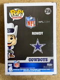 Jaydon Blue Signed NFL Dallas Cowboys Mascot Rowdy Funko Pop! #314 With JSA COA