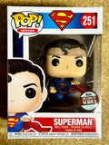 Funko Pop! DC Heroes Superman Flying #251 Specialty Series 80 Years Anniversary 2018 Exclusive