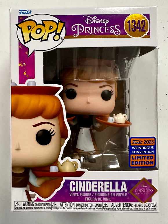 Funko Pop! Disney Princess Cinderella #1342 WonderCon 2023 Exclusive