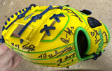 2025 Savannah Bananas Team Signed Youth Official Glove Cole Olson Oberst 30+ Sig