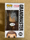 Jeff Goldblum Signed Thor Ragnorak Grandmaster NYCC Vaulted Exclusive Funko Pop! #254 With JSA COA