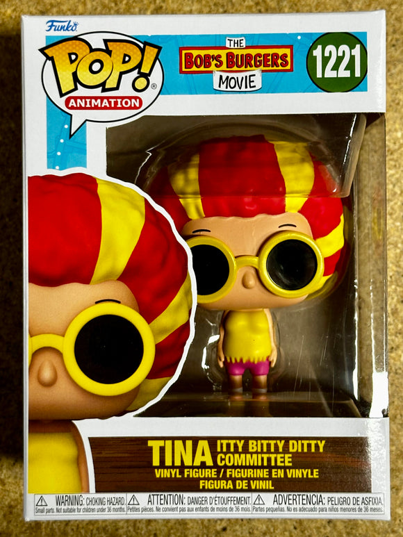 Funko Pop! Animation Tina (Itty Bitty Ditty Committee) #1221 Bob’s Burgers Movie