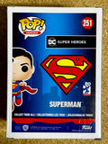 Funko Pop! DC Heroes Superman Flying #251 Specialty Series 80 Years Anniversary 2018 Exclusive