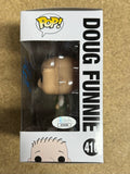 Billy West Signed Doug Funnie Vaulted Funko Pop! #410 With JSA COA